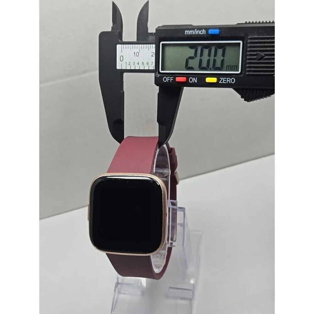 Fitbit Versa 2 Smartwatch Rose Gold 40mm Alexa WR50M Always On Display W/Charger